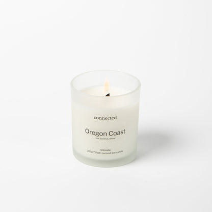 Oregon Coast - Coconut soy candle - Connected Fragrance Company - Connected