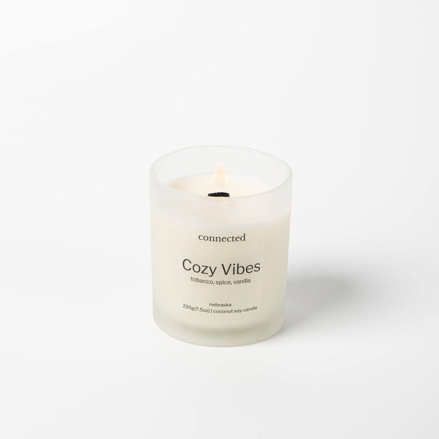 Cozy Vibes -Coconut Soy Candles - Connected Fragrance Company - Connected Fragrance Company