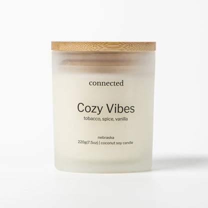 Cozy Vibes -Coconut Soy Candles - Connected Fragrance Company - Connected Fragrance Company