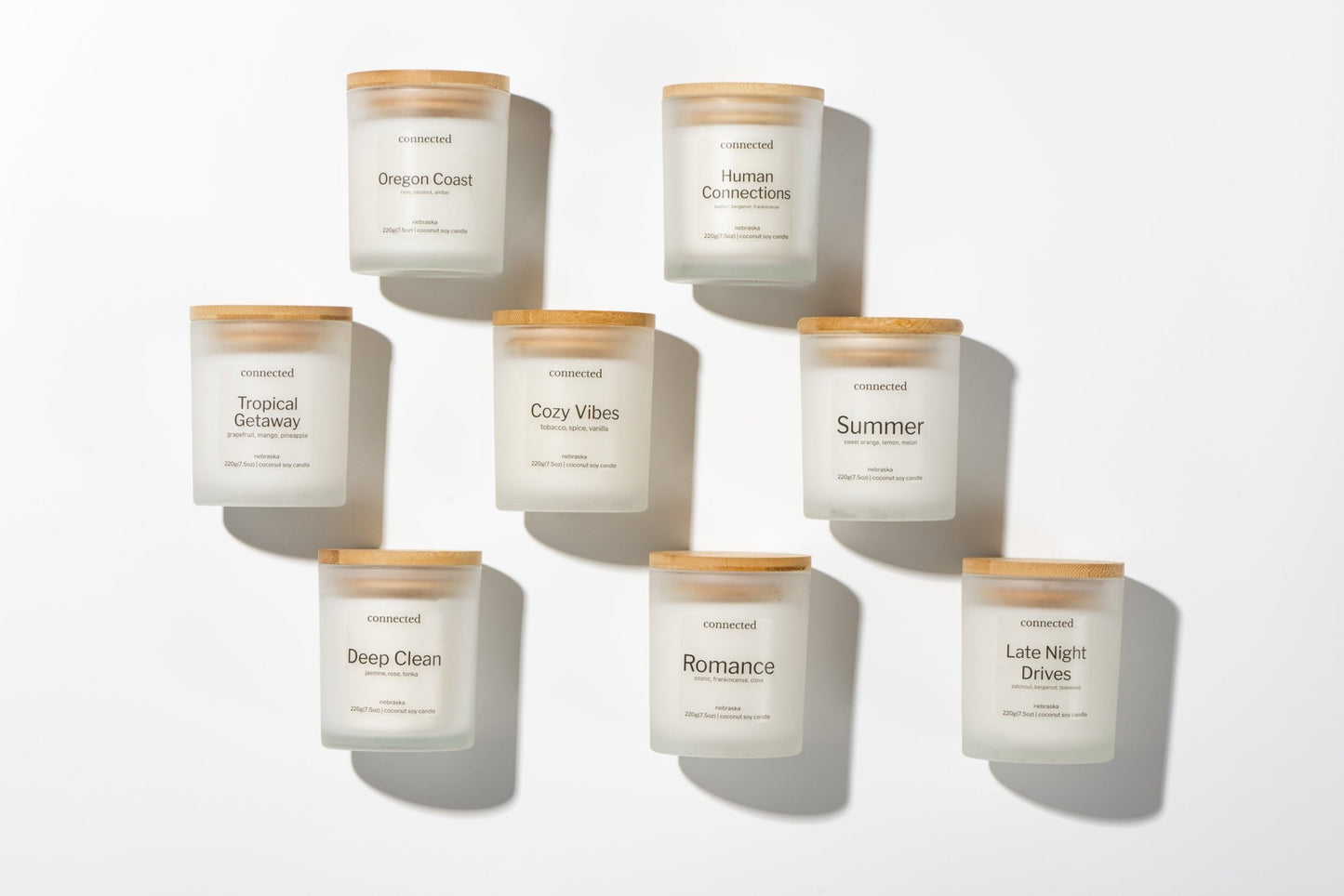Human Connections -Coconut soy candle - Connected Fragrance Company - Connected