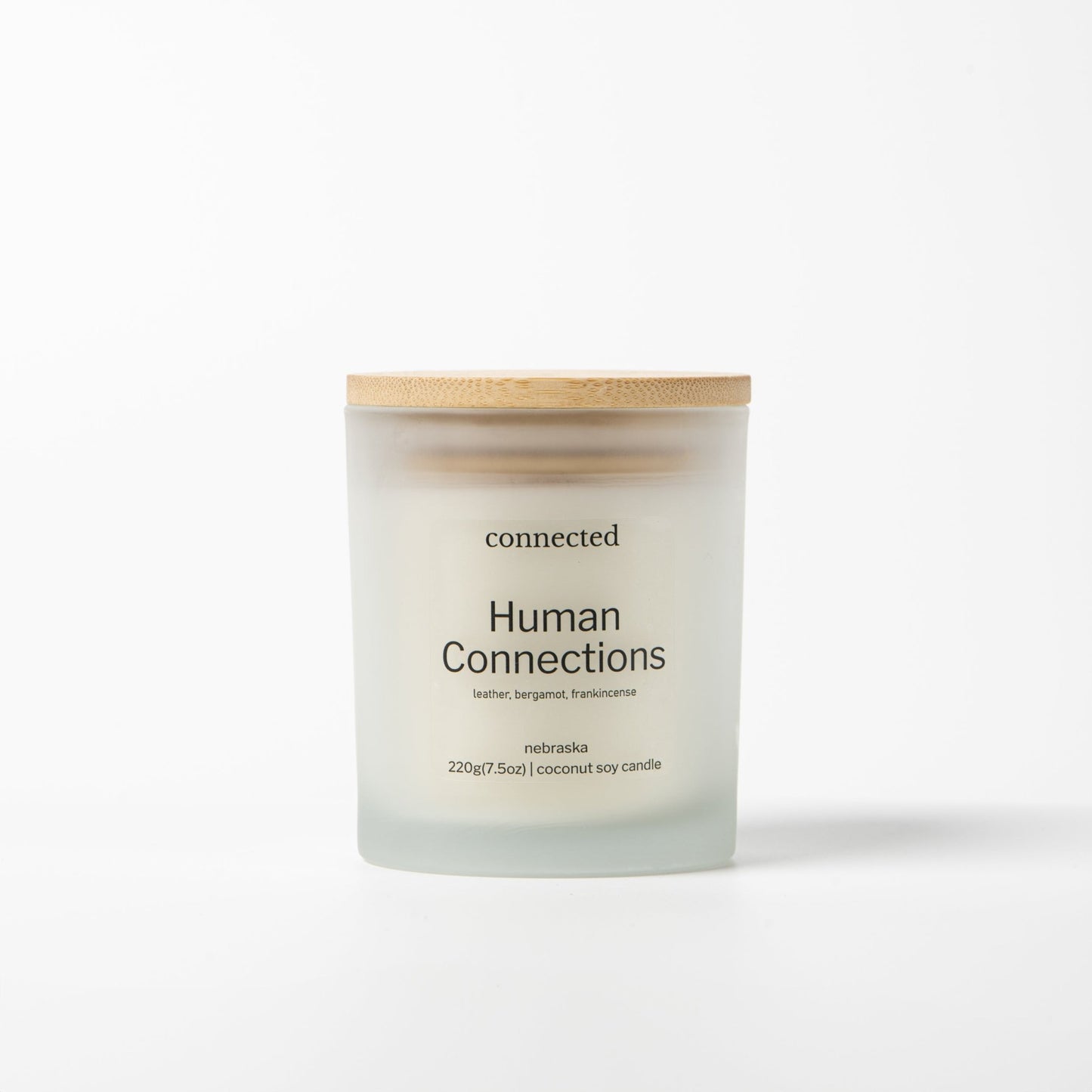 Human Connections -Coconut soy candle - Connected Fragrance Company - Connected