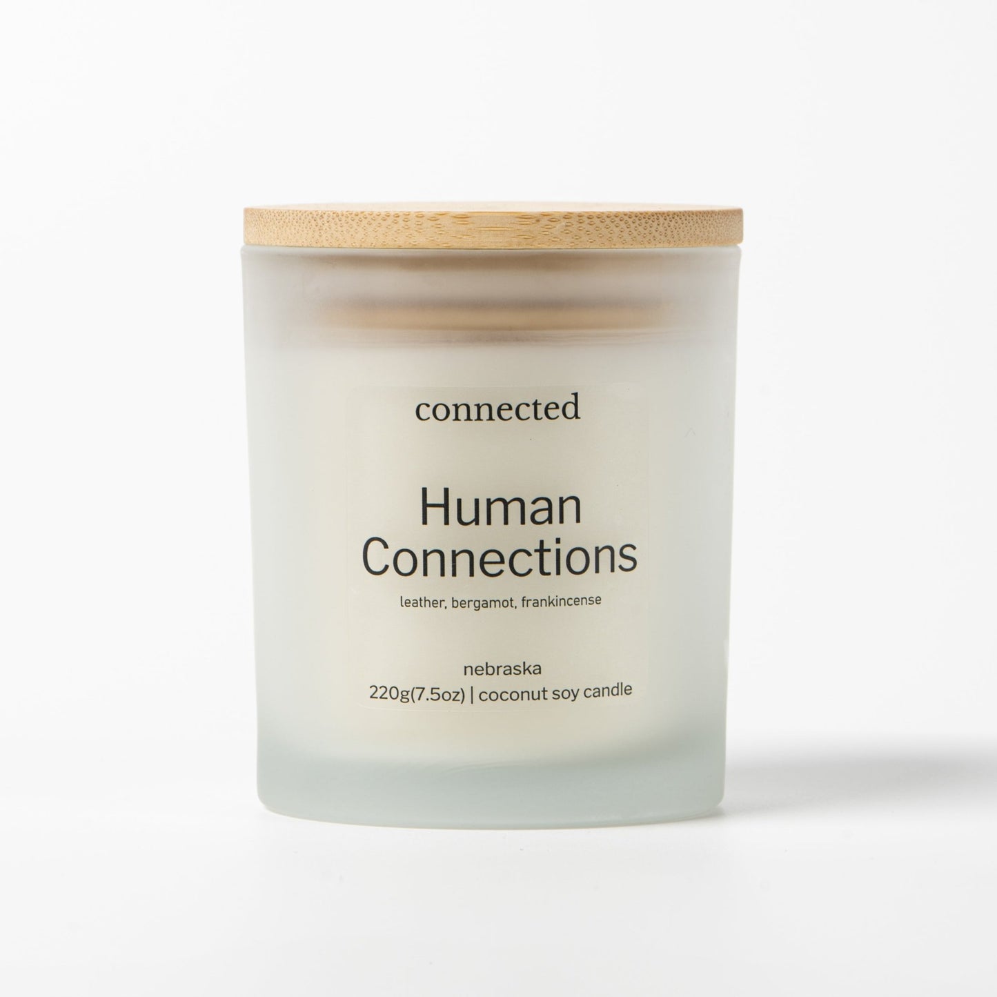 Human Connections -Coconut soy candle - Connected Fragrance Company - Connected