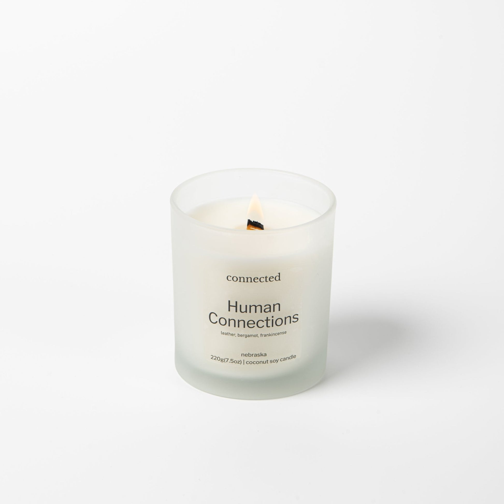 Human Connections -Coconut soy candle - Connected Fragrance Company - Connected
