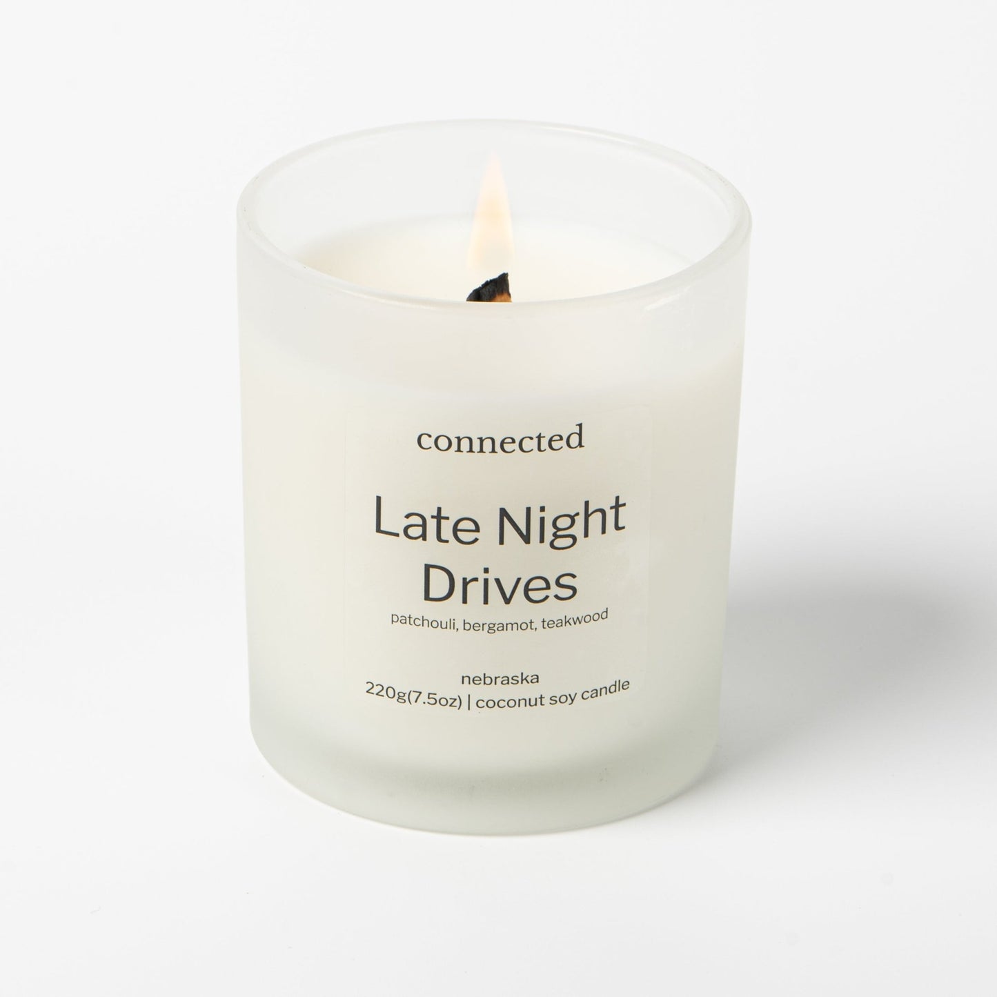 Late Night Drives -Coconut soy candle - Connected Fragrance Company - Connected