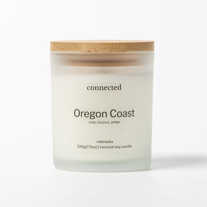 Oregon Coast -Coconut soy candle - Connected Fragrance Company - Connected