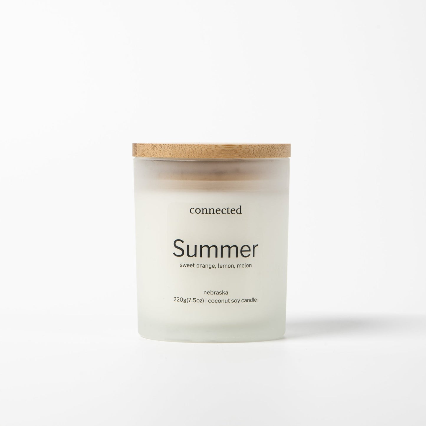 Summer -Coconut soy candle - Connected Fragrance Company - Connected Fragrance Company