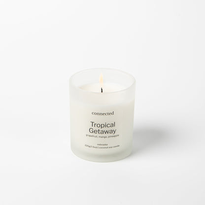 Tropical Getaway -Coconut soy candle - Connected Fragrance Company - Connected Fragrance Company