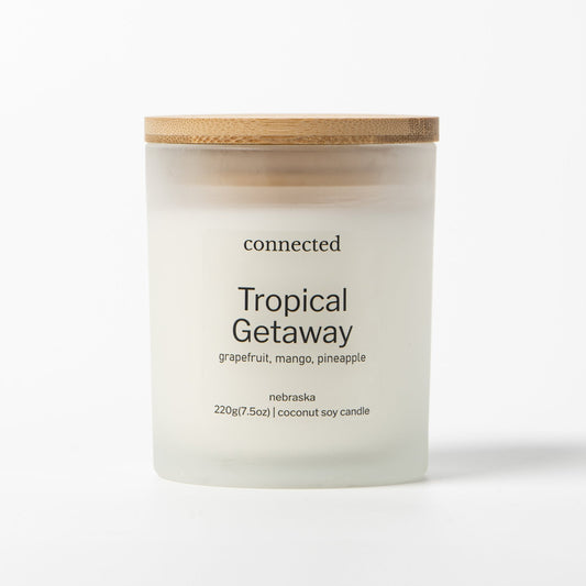Tropical Getaway -Coconut soy candle - Connected Fragrance Company - Connected Fragrance Company